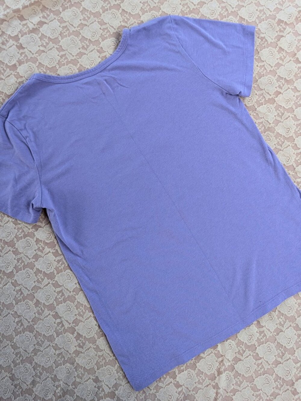 VGUC Eddie Bauer purple tee with sunset bear design youth L (14/16) - Picture 2 of 2